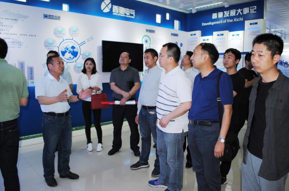 西安理工大学EMBA移动课堂走进西驰电气 西安理工大学EMBA移动课堂走进西驰电气